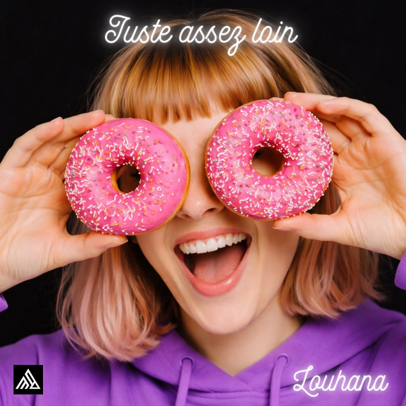 Pochette du titre Juste assez loin de Louhana