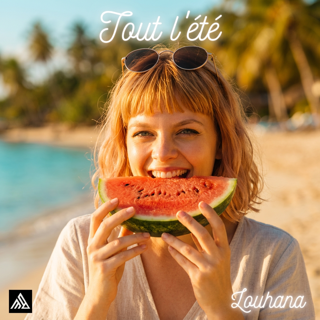 Pochette du titre Tout l'été de Louhana